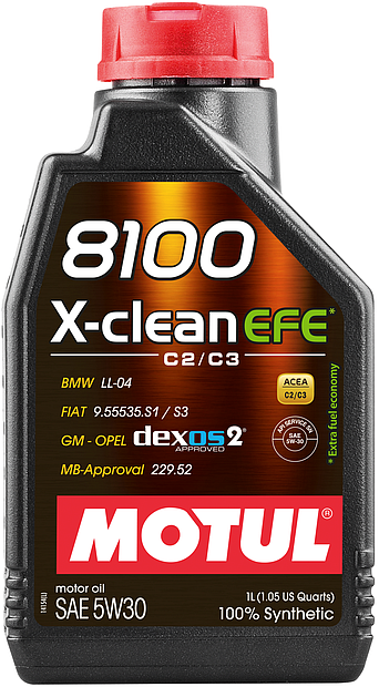 Motul Motor oil 8100 X-Clean EFE SAE 5W30 (1 Liter)
