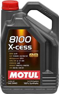 Motul Motor oil 8100 X-Cess SAE 5W40 (5 Liter)