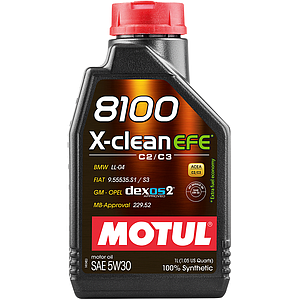 Motul Motor oil 8100 X-Clean EFE SAE 5W30 (1 Liter)