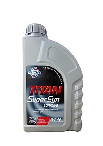 Engine Oil Titan SuperSyn Longlife 5W40, 1L