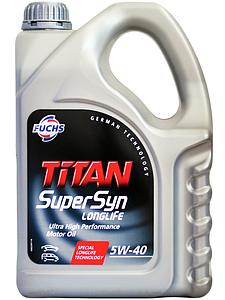 Engine Oil Titan SuperSyn Longlife 5W40, 4L