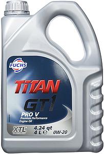 Engine Oil Titan GT1 Pro V 0W20, 4L