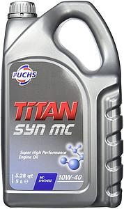 Engine Oil Titan Syn MC 10W40, 5L